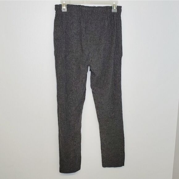 ZARA pants gray drawstring crinkle jogger with pockets S‎ - Picture 6 of 9